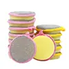 Toalla Yuanbao de Doble Cara Redonda para Lavar Platos, Toalla Yuanbao Gruesa, Esponja de Limpieza para el Hogar, Suministros de Limpieza para Cocina, Fabricante Mayorista