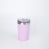 Taza de Leche Mini Simple de 12 oz Taza de Café al Vacío de Acero Inoxidable 304 Taza Termo Portátil para Coche al Aire Libre
