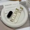 [Correa] Adecuado para Correa Xiaomi Mi Band 11 Ins Patrón de Trébol de Cuatro Hojas Lichi Lujo Ligero 8/9Nfc Pulsera para Mujer