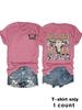 Camiseta de mujer MAMA de moda europea y americana con cuello redondo en stock, Amazon, en stock, manga corta suelta, comercio exterior, venta al por mayor, en stock