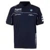Nueva camiseta polo de manga corta transfronteriza, ropa de motocicleta de montaña todoterreno, camiseta polo transpirable de secado rápido con cuello redondo de carreras F1