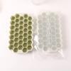 Favo de mel Gelo Fazendo Cubo de Gelo de Silicone com Cobertura Molde de Gelo Molde de Cubo de Gelo Fácil Desmoldagem Rápido Congelado Diamante Favo de Mel Ice Cube Ice Maker