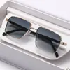 Gafas de Sol Estilo Nuevo Verano 2026 Poligonales Doble Puente Protección Solar Gafas de Sol Protección UV Simples Modernas