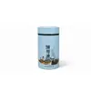 Latas redondas personalizadas para té, cajas de hojalata para té negro, té verde, té de mandarina verde pequeño, té Tieguanyin, dulces, bocadillos y latas selladas para café