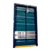 Porta de entrada e saída de garagem subterrânea personalizada por atacado de fábrica, porta de empilhamento rápido, porta com sensor de alta resistência e resistente ao vento