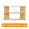 Gabinete de Juguetes de Madera Maciza para Jardín de Infancia Gabinete Combinado Gabinete de Almacenamiento para Niños Gabinete de Área Gabinete para Mochilas Gabinete de Materiales Didácticos Montessori Gabinete para Zapatos