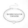 Temperamento Moda Simple Cadena de Garras Collar de Diamante Corazón para Mujer Atmósfera Ins Europea y Americana Collar Gargantilla