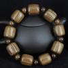 El Fabricante Suministra Pulseras de Cuentas Cilíndricas de Sándalo Verde y Palosanto Mexicano de 15 mm para Hombres y Mujeres, así como las Populares Pulseras de Cuentas Cilíndricas para Oraciones Budistas