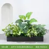 Combinación de Paisajismo con Plantas Verdes Artificiales, Maceteros, Jardineras, Flores Artificiales, Decoraciones de Plantas Artificiales, Decoraciones de Paisajismo con Plantas Artificiales para Uso en Interiores y Exteriores