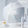 Guarda-chuva Protetor Solar UV Dobrável Autêntico do Coelho Miffy para Mulheres, Uso Duplo para Sol e Chuva, Alto Valor Estético