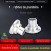 Suzhou Jinkui Fonte Fábrica Fornecimento M5 Passo Semi-Hollow Rivet Hoist Hole Ferro Rebites de prateleira galvanizado