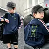 Camiseta de manga larga para niño de primavera y otoño, nuevo modelo 2026, atuendo de otoño para niño grande, camiseta básica de otoño para niño, top infantil elegante