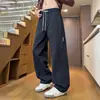 Otoño 2026 Nuevo Pantalón Casual Deportivo al Aire Libre Dopamina Estilo Americano Hoja Curva Elástico Pantalones Casuales Pantalones Largos Hombre