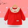 Ropa de Abrigo Otoño e Invierno, Bata Larga Estilo Chino, Ropa de Felicitación de Año Nuevo para Bebés, Delantal de Año Nuevo para Niños, Ropa para Niños y Niñas de Vestir al Revés