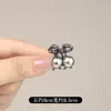 Presilha de Cabelo Exclusiva com Laço de Strass Pequena Pinça Tubarão para Cabelos Soltos e Franja Acessório de Cabelo 2026 Novo Modelo com Toque de Luxo
