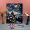 Pintura al Óleo Digital Pintura al Óleo DIY Pintura Decorativa Digital Pintada a Mano Flores Paisaje Personaje Pintura a Color Dormitorio Animación Dibujo Animado
