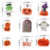 Decoração de Cartão Luminoso para Pátio de Halloween Festa de Casa Assombrada Horror Fantasma Cartão Luminoso para Inserção Externa
