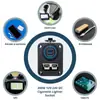 Cargador de Coche Modificado Nuevo Cargador de Teléfono Móvil para Coche Interfaz USB Panel Anderson Combinación Cargador de Coche