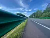 Paneles de Barrera Metálica Ondulada para Carretera, Barreras de Protección Anticolisión para Carreteras, Protección de Orillas de Ríos, Barreras Onduladas Dobles y Triples con Recubrimiento en Polvo Verde para Carreteras Rurales