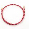 Estilo Similar de Zhou Cuerda Cherish Cuerda Magnética Pulsera de 25 cm Usable Oro Duro 3D Accesorios de Joyería Ajuste de Tamaño Personalizado