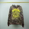 LAZAD AliExpress Amazon Suministro Toma Real Spder555 Pesado 420G Sudadera con Forro de Felpa Marca de Moda Sp5de