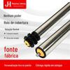 Fabricante Atacado Logística Esteira Transportadora de Triagem Rolos Revestidos de Borracha Aço Inoxidável Embossado Rolos Revestidos de Borracha Não Motorizados
