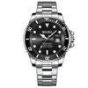 Reloj Mecánico Falso Totalmente Automático para Hombre con Calendario Luminoso, Reloj Deportivo Multifuncional Impermeable