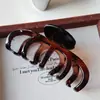 Han Rui Clip para el Cabello Nuevo de Gran Tamaño con Estampado de Leopardo y Calabaza Transfronterizo para Mujeres con Gran Volumen de Cabello Pinza de Tiburón Accesorios para el Cabello en la Parte Posterior de la Cabeza