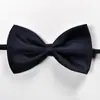 Pajarita Puntiaguda para Hombre Formal Estilo Coreano Puntiaguda Doble Capa Novio Boda Vino Tinto Pajarita Negra para Mujer