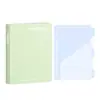 Cuaderno de Hojas Sueltas Antideslizante Brillante B5 Cuaderno de Alto Valor Estilo Ins Sencillo Estudiante Cubierta de Cuaderno de Hojas Sueltas