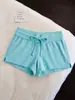 Pantalones de Dormir Lisos de Color Sólido con Cordón para Mujer, Nuevos Shorts Deportivos Casuales de Verano, Pantalones para Casa