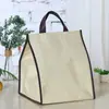 Bolsas Térmicas Desechables de Tela No Tejida con Foil de Aluminio al por Mayor para Llevar, Bolsas Tote tipo Hielo Laminadas, Personalizables con Logo, Plegables