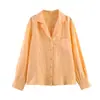 Comércio Exterior 2026 Verão Novo Estilo Europeu e Americano Moda Feminina Casual Solta Camisa e Calça Decoradas com Bolso 5344010