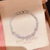 Pulseira geométrica redonda de zircônia de camada dupla banhada a ouro 18k real, sensação de luxo leve e de alta qualidade, joia feminina moderna e requintada