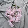 Simulação de narciso de 4 garfos, decoração de teto de casamento, flor falsa, arranjo de flores para sala de estar, adereços para fotos