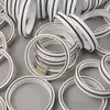 Sello de Vástago de Pistón de Baja Temperatura, Resistente a -196 Grados C Equipos de Llenado de Líquido GNL Sellos de PTFE Acero Inoxidable