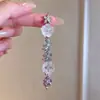 Nuevo brazalete personalizado de moda de verano europeo y americano, elegante y fresco brazalete floral, joyería de circonita de nicho para mujeres al por mayor