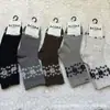 Meias Longas de Lã Femininas, Meias de Lã Grossas Estilo Yibu Hang Retro, Meias de Caxemira Versáteis da Moda Femininas, Absorventes de Suor