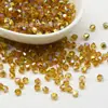 Qualidade austríaca 3MM contas de diamante topo Contas de Diamante de Cristal contas pontiagudas material para pulseira DIY feito à mão contas soltas contas contas