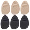 Zapatos Deportivos para Hombres y Mujeres, Plantillas Rellenas Ajustables, Tapones para Dedos, Suaves, Transpirables, Anti-Desgaste, Protección del Pie, Almohadillas de Media Talla para el Antepié