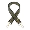 Estilo Nuevo Transfronterizo Hilo Dorado y Plateado Estampado de Leopardo Bolso de Hombro Ancho de Gama Alta Accesorio Correa Decorativa Correa Larga para Hombro Cruzado