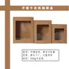 Caja de Embalaje Plegable Personalizada Papel Kraft Ventana Caja tipo Cajón Calcetines Juguete Joyería Caja de Regalo
