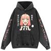 Sudadera con capucha de algodón vintage lavado de la familia X de Amazon Spy Fancy Spy para hombre y mujer.