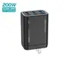 Cargador multiporta transfronterizo 3USB+3PD, adecuado para teléfonos Apple y Android, con adaptadores de corriente estándar europeo y británico