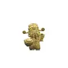 Llavero de Hilo Rojo de Oro Puro 999 de una Pieza para Dropshipping, Exquisito Regalo de Tienda de Alta Gama, Llavero del Dios de la Riqueza