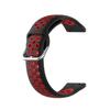 Para Samsung Galaxy Watch 7 Pulseira de dois tons Relógio 6 Pulseira de silicone respirável porosa clássica