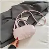 Bolso Cruzado Estampado de Lunares Estilo Coreano Bolso de Mano Fresco Dulce Bolso de Bolos Bolso de Hombro de Moda Personalidad Nicho ins