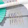 Versão coreana da personalidade cristal pendurado cadeia de óculos corda simples moda óculos de sol anti-perdidos óculos cadeia máscara cadeia fabricantes atacado