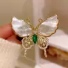 Broche com Acabamento de Luxo, Estilo Nicho e Simples, Alfinete de Roupa, Acessório de Pérola para Terno, Broche