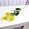 Una generación de flores artificiales fotografía de cine accesorios de escenario decoración de sala de estar en casa flores de colza falsas flores de ricino